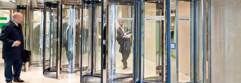 Geryon security revolving door